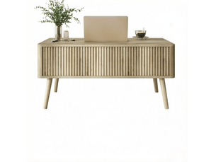 Table basse rectangulaire coloris bois clair   - 56 cmx91 cm
