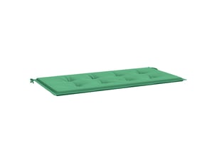 Coussin de banc de jardin, coussin d'assise vert 100x50x3 cm tissu oxford cf52848