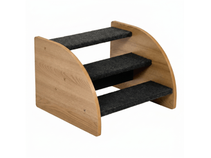 Pouf / repose pied VIVRYN  gris