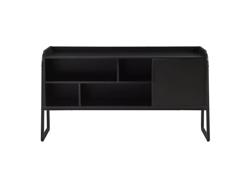  Meuble tv storfjord 120 x 34 x 63 cm noir [en.casa] Storfjord - Conforama D