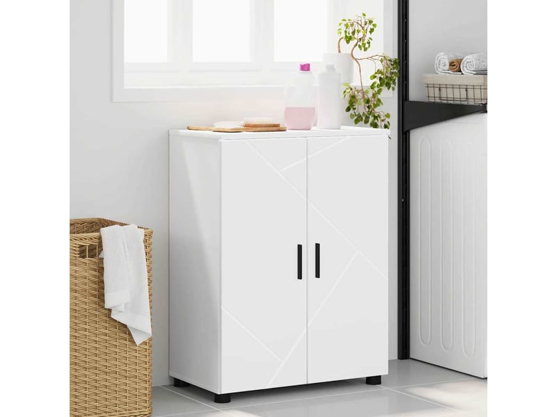  Cabinet de salle de bain, armoire salle de bain blanc 60 x 35 x 80 cm cf65241  - Conforama D