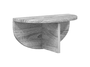 Étagère flottante, étagère suspendue montage mural gris sonoma 38 x 19 x 19 cm cf42544