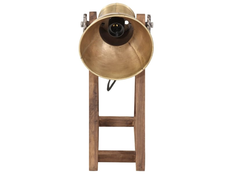  Lampe de bureau 25 w laiton antique 30x17x40 cm e27  - Conforama C