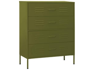 Commode 1 tiroir(s) <strong></strong> <strong></strong> coloris vert largeur 80 cm
