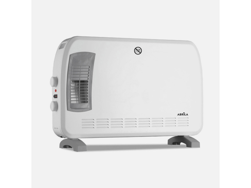  Convecteur électrique fabrilamp bengala 2000 w thermostat réglable blanc et gris 226122001 - Conforama C