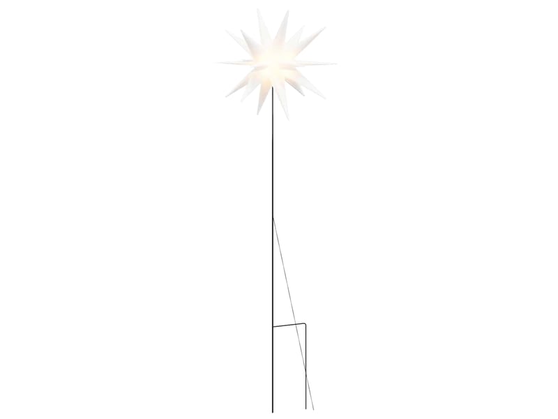  Lumière de noël avec piquet led pliable blanc 57 cm  - Conforama A