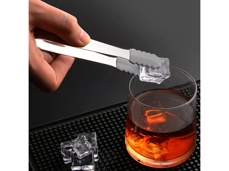 3 pièces pince à glaçons, pince bonbon, tête en silicone, inoxydable pince, pince de service pince bonbon, pince a sucre glace mini, pour glace No Commercial reference - Conforama D
