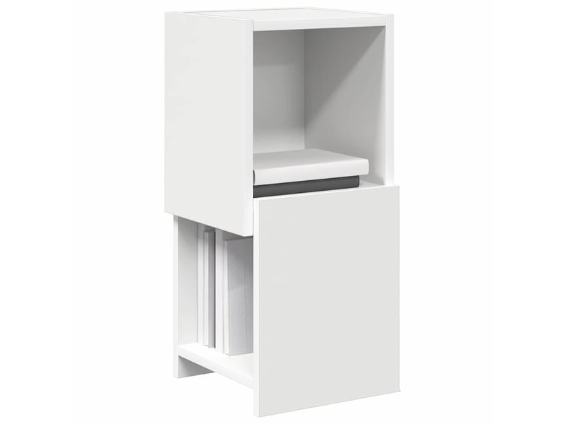  Meuble d'angle, meuble de rangement salon 25,5x25x55cm bois d'ingénierie  - Conforama C