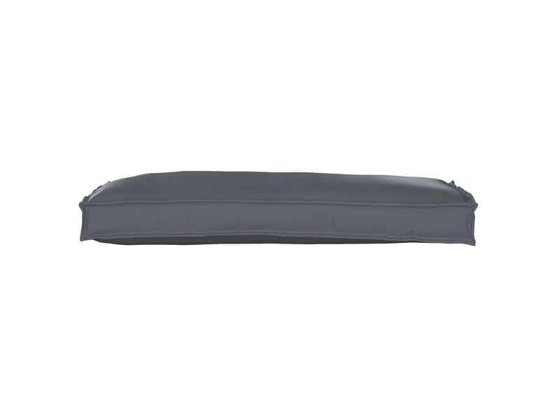 Coussin d'assise, coussin pour chaisecanapé tissu oxford anthracite 100 x 40 x 8 cm cf56637 - Conforama C