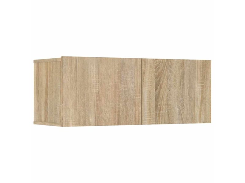  Ensemble de meubles tv 6 pcs chêne sonoma bois d'ingénierie shl92834  - Conforama D