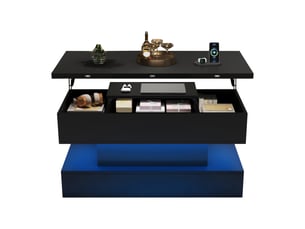 Table basse  coloris noir <strong></strong> <strong></strong>