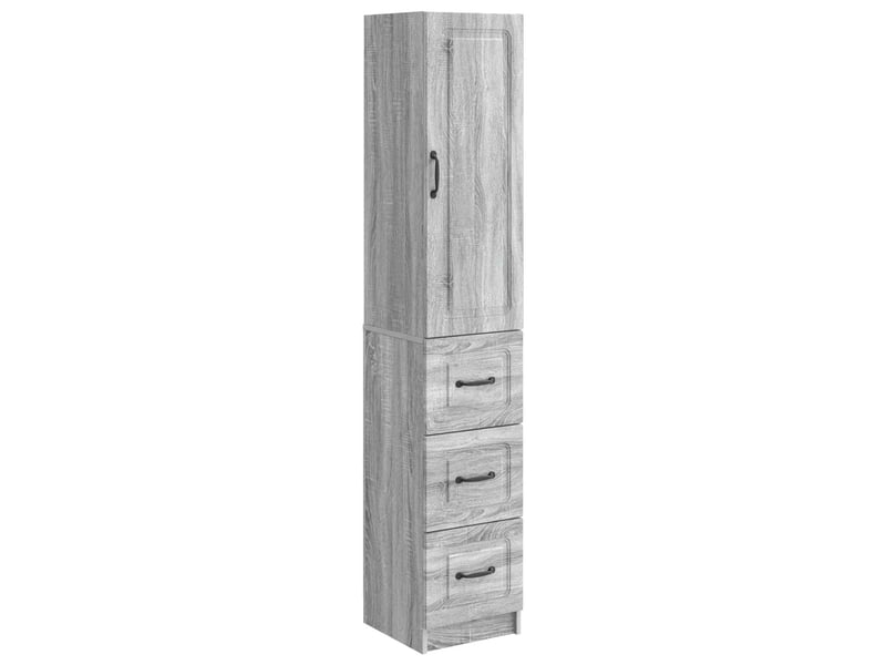 Ensemble de meubles 2 pcs, rangement de salon 33 x 34,5 x 87 cm bois d'ingénierie shl1187 - Conforama A
