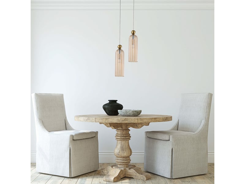  Suspension de plafond light prestige piega ambre 1 x e14 1 pc.  - Conforama C
