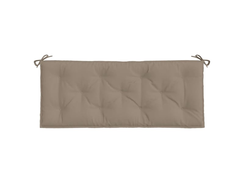  Coussin de banc de jardin, coussin d'assise taupe 120x50x7 cm tissu oxford cf52831  - Conforama D