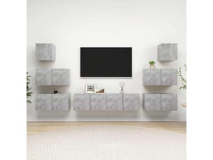 Meuble tv coloris gris  <strong></strong>  <strong></strong>
