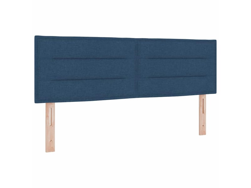  Tête de lit - panneau de tête de lit bleu 144 cm tissu  - Conforama A