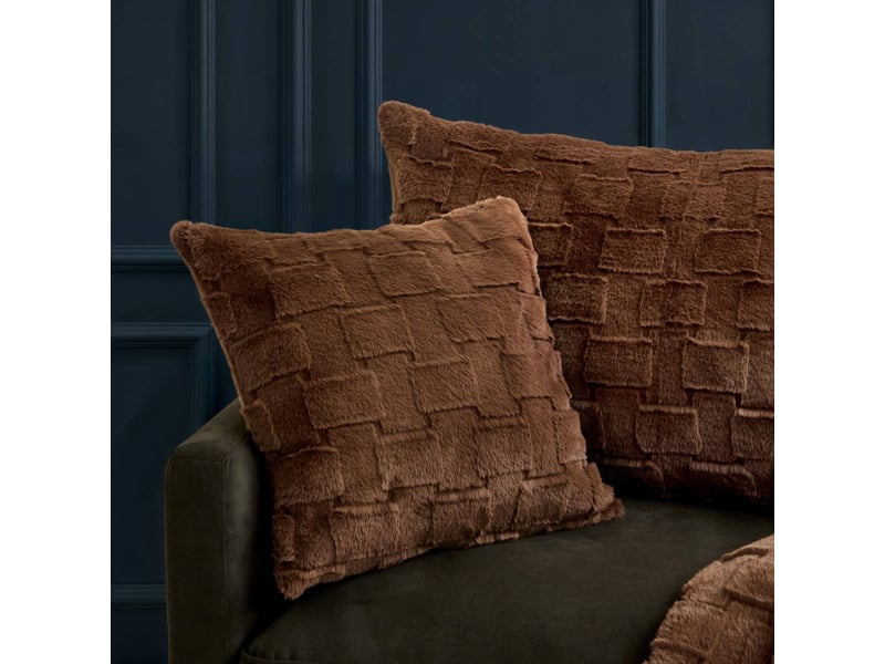  Coussin nalia rectangulaire 50x80cm marron NALIA - Conforama B