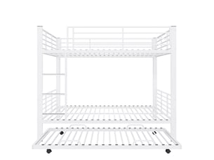 Lit superposé 140x200 cm <strong>HAUSS SPOLE</strong>  <strong></strong> coloris blanc
