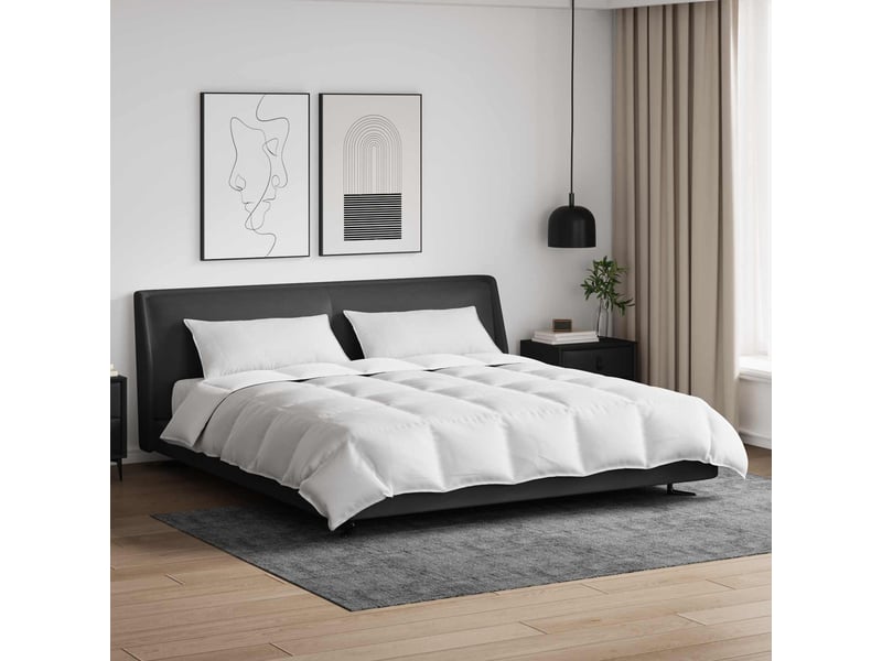  Ensemble de duvet avec oreiller 3 pcs - couette blanc plume de canard  - Conforama B