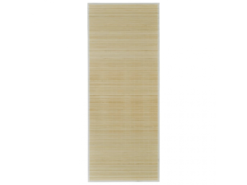  Tapis rectangulaire en bambou naturel 120 x 180 cm - comfortxl 241334 - Conforama A
