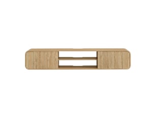 Meuble tv coloris naturel  <strong>COVREO </strong>  <strong></strong>
