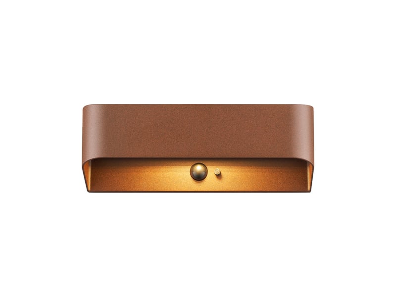  Applique murale extérieur solaire, marcellio 22 en aluminium marron, ip54, nordlux 2618001018 - Conforama D