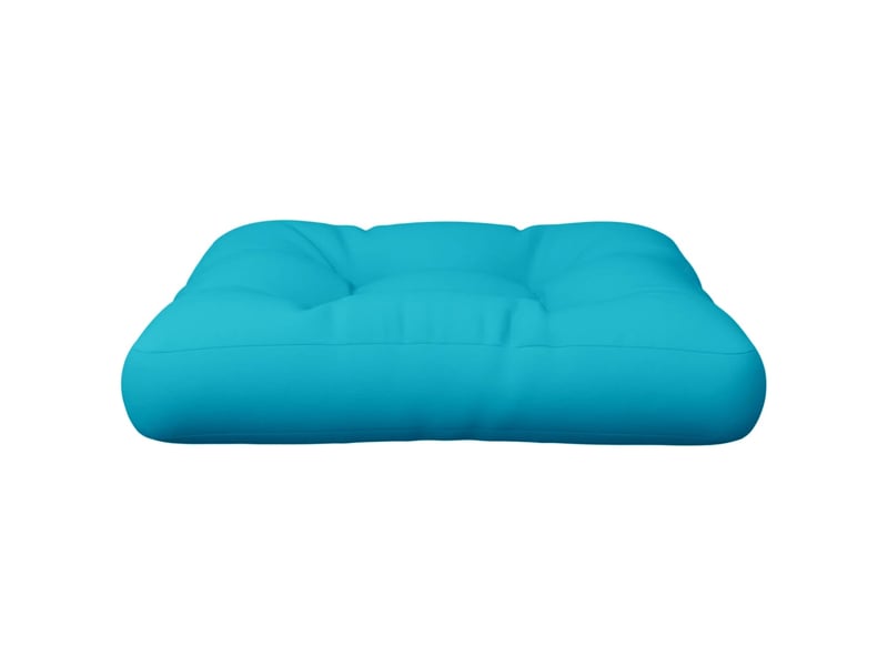  Coussin de palette, coussin de chaise, coussin de canapé turquoise 58x58x10 cm tissu oxford cf55478  - Conforama E