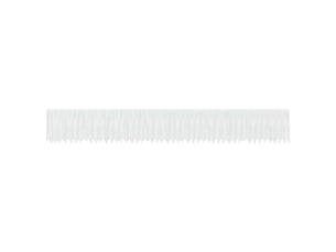 Rideau en dentelle, rideau ajouré, voilage blanc 80 x 1200 cm polyester cf43815