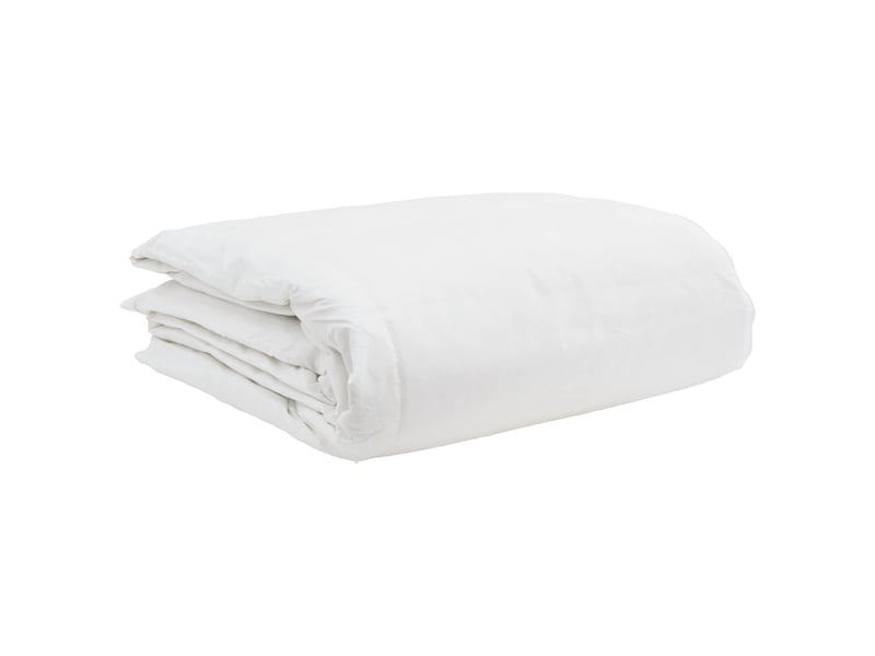 Ensemble de duvet avec oreiller 3 pcs - couette blanc plume de canard - Conforama D