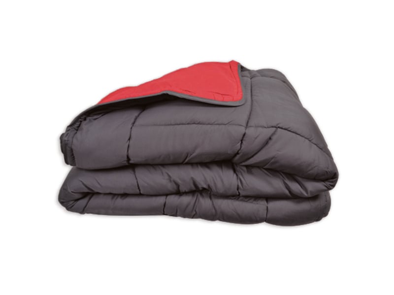 Couette chaude microfibre bicolore 400 grm2 240x260 cm