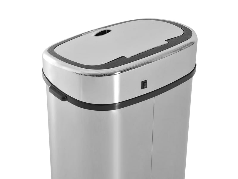 Poubelle automatique avec capteur 405x295x78 cm argent  - Conforama E