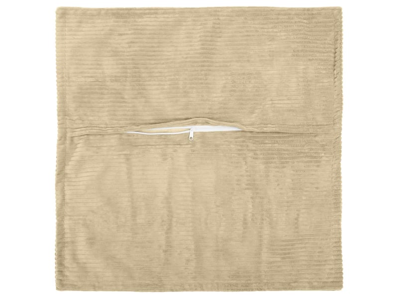 Lot de 2 housses de coussin houten gris vert clair 35 x 35 cm cf49321 - Conforama C