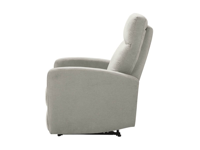  Fauteuil relax électrique tissu waterproof gris clair - merial MERIAL - Conforama E