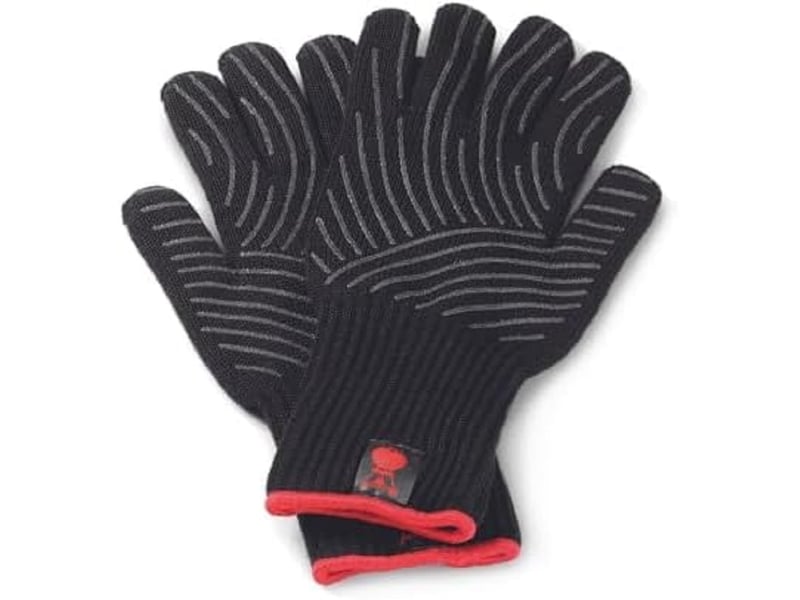  Gants de barbecue premium 1 paire noir avec picots en silicone  - Conforama D