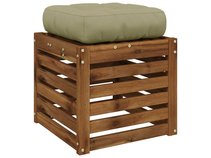  Coussin de siège, coussin d'assise 1 pièce vianen 100 % polyester vert clair cf55793  - Conforama C