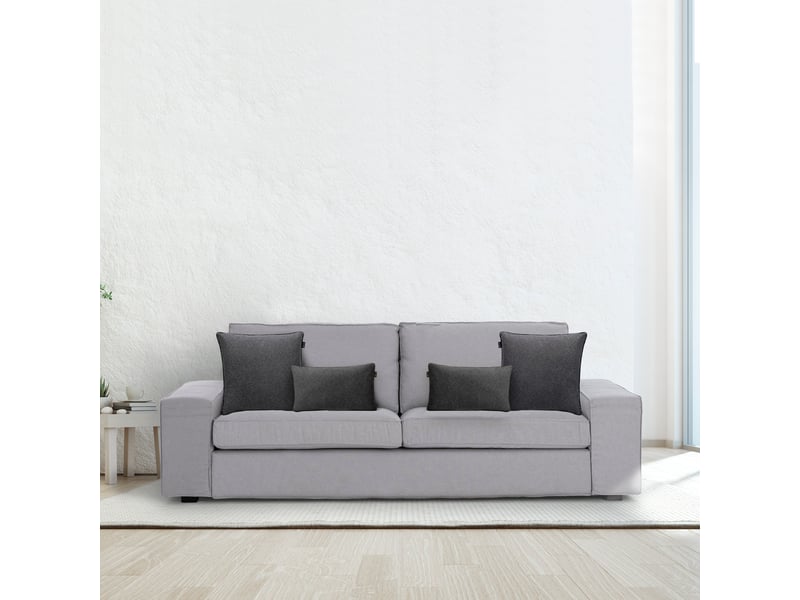 Housse de coussin d'angle fuji 30 x 50 cm (10 pièces) sans garniture  - Conforama C