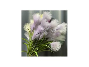 Fleurs artificielles de la pampa, style bohème, réalistes, inaltérables, duveteuses, pour la décoration de mariage et d'intérieur.rose clair