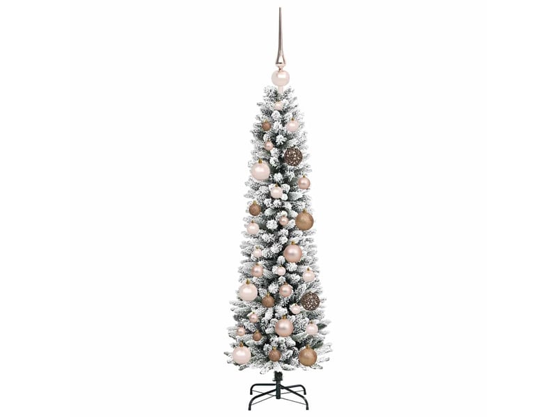  Sapin de noël - arbre de noël artificiel blanc 120 cm pvc, métal et plastique  - Conforama D