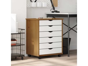 Armoire     <strong></strong> <strong></strong> coloris taupe largeur 53 cm