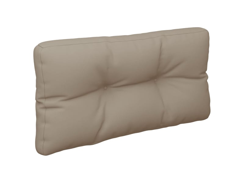  Lot de 2 coussins de palette, coussins de canapé taupe tissu cf59621  - Conforama E