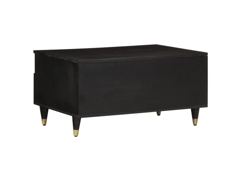  Table basse - table de salon - table à thé 80x54x40 cm bois de manguier massif  - Conforama E