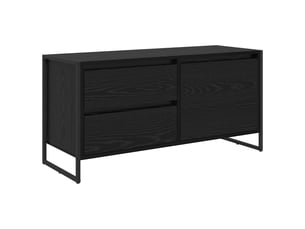 Meuble tv coloris noir 100 cm <strong></strong>  <strong></strong>