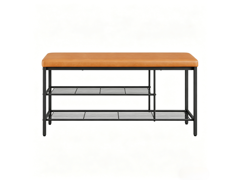 Banc à chaussures avec assise et rangement 100 cm evryae - Conforama A