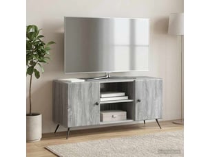 Meuble tv coloris gris 102 cm <strong></strong>  <strong></strong>