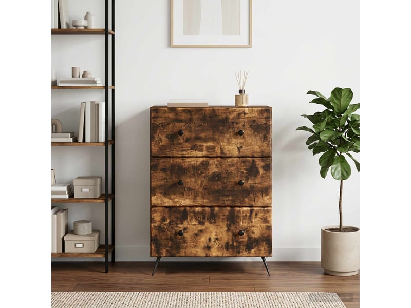  Armoire de rangement bureau, armoire à tiroirs 66 x 34,5 x 90 cm bois d'ingénierie shl2717  - Conforama D