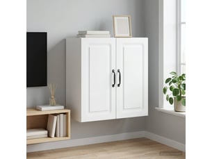 Armoire     <strong></strong> <strong></strong> coloris blanc largeur 59 cm