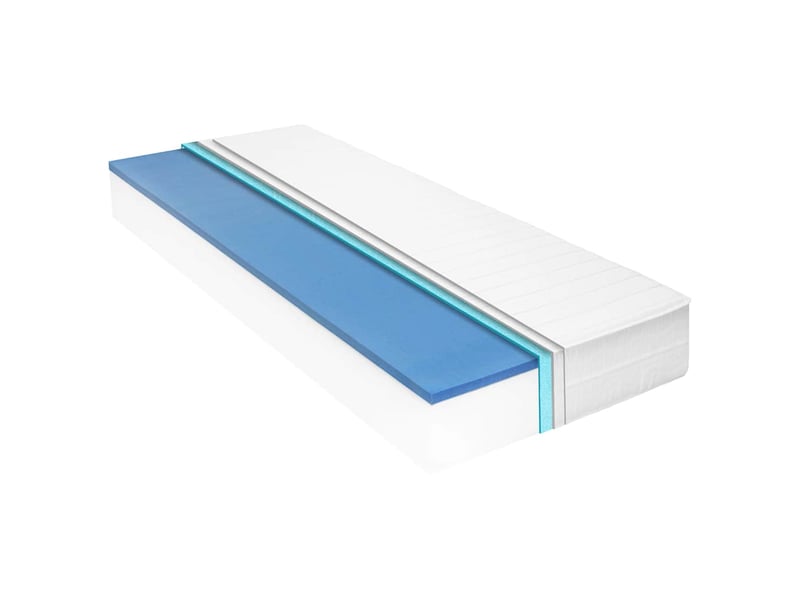  Matelas 140x200 cm mousse à mémoire de forme visco 18 cm h2  - Conforama B