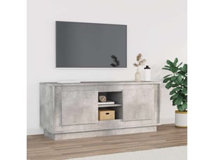 Meuble tv coloris gris 102 cm <strong></strong>  <strong></strong>