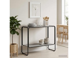 Buffet    <strong></strong> <strong></strong> - 93.5 cm coloris gris 