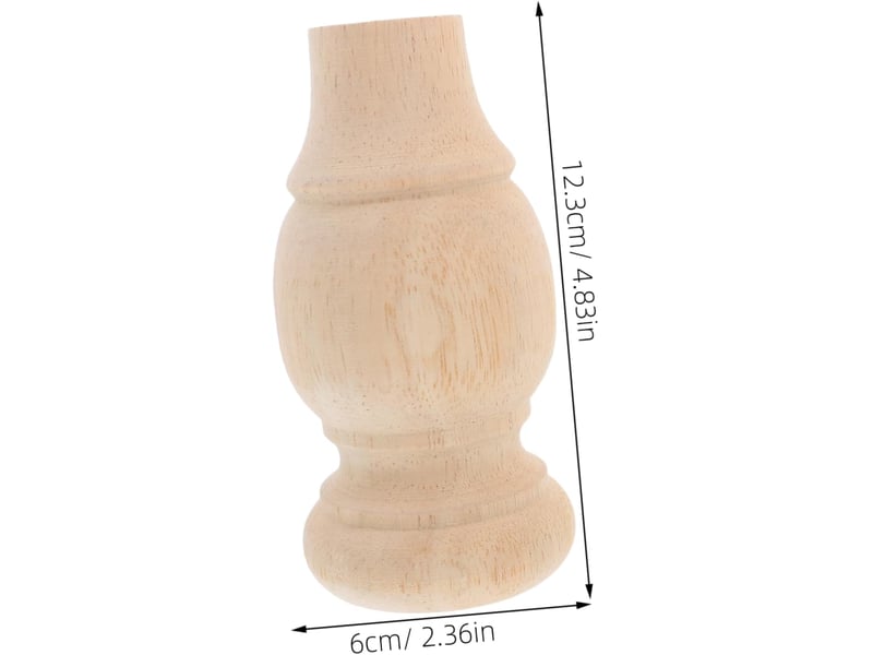  4pièces meuble ronds bois massif de table basse canapé de rechange bois massif pour meubles  - Conforama B